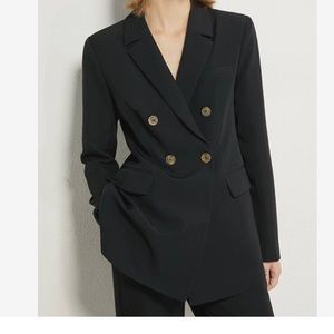 Oversized Chic Black Blazer